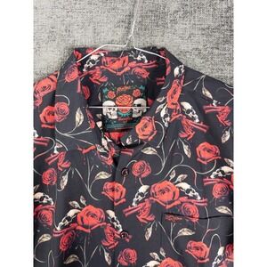 Retro Rifle Sacrifice V2 Shirt Mens 2XL Party Summer Cocktail Vacations Skull